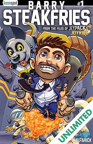 Barry Steakfries: From The Files Of Jetpack Joyride #1